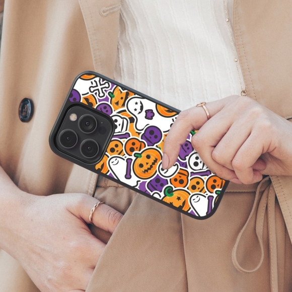 Halloween Case for iPhone 15, iPhone 14, iPhone 13, S23 Ultra, S22 Ultra, S22 - Picture 3 of 4